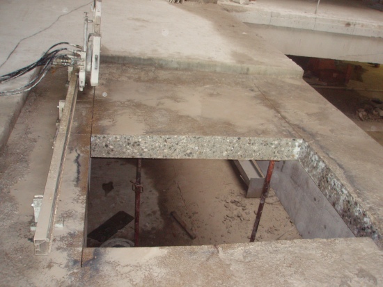 Rezanje otvora za lift Dijamant Rez Broj #1 za rezanje i bušenje betona