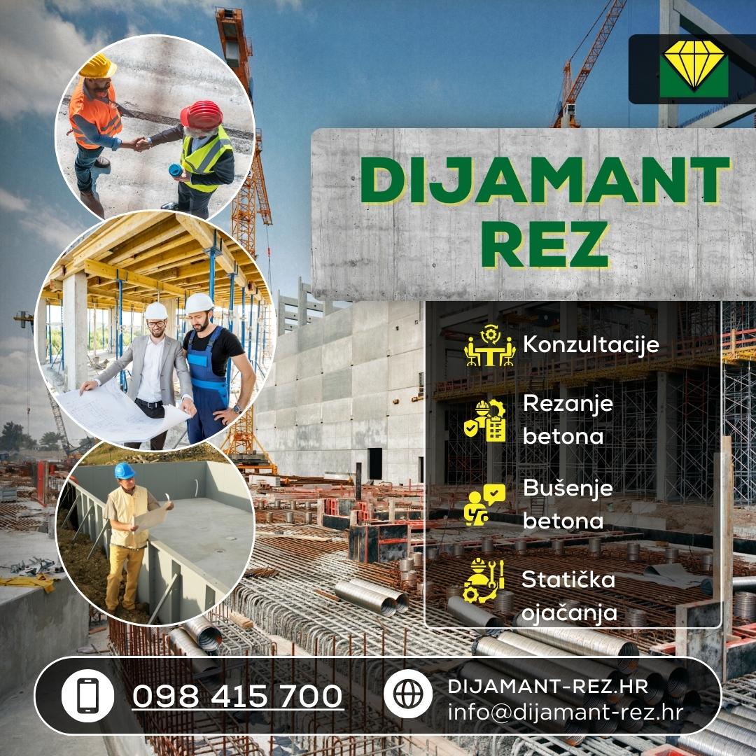 dijamant rez rezanje betona busenje betona ojacanja 65164156541 Dijamant Rez Broj #1 za rezanje i bušenje betona